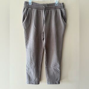 Athleta Brown Fleece Sweatpants